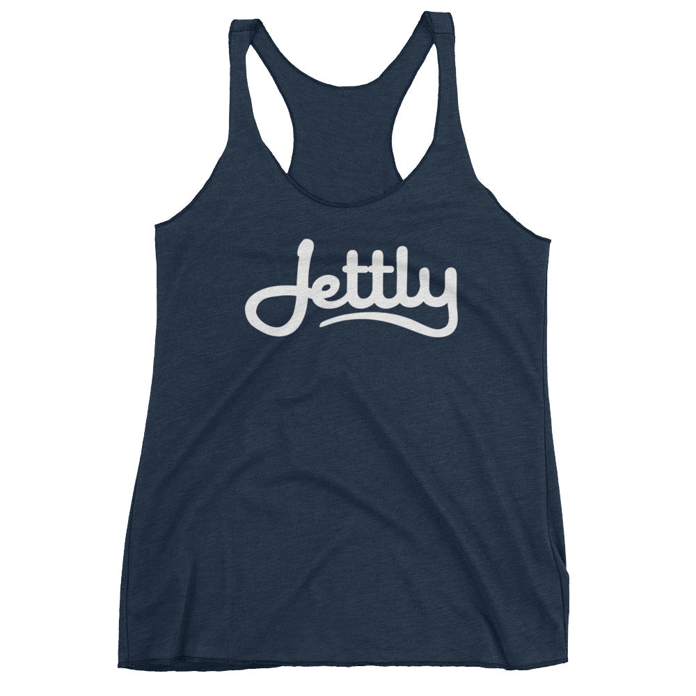Vintage Navy Next Level 6733 Women's Jettly tank top