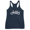 Vintage Navy Next Level 6733 Women's Jettly tank top