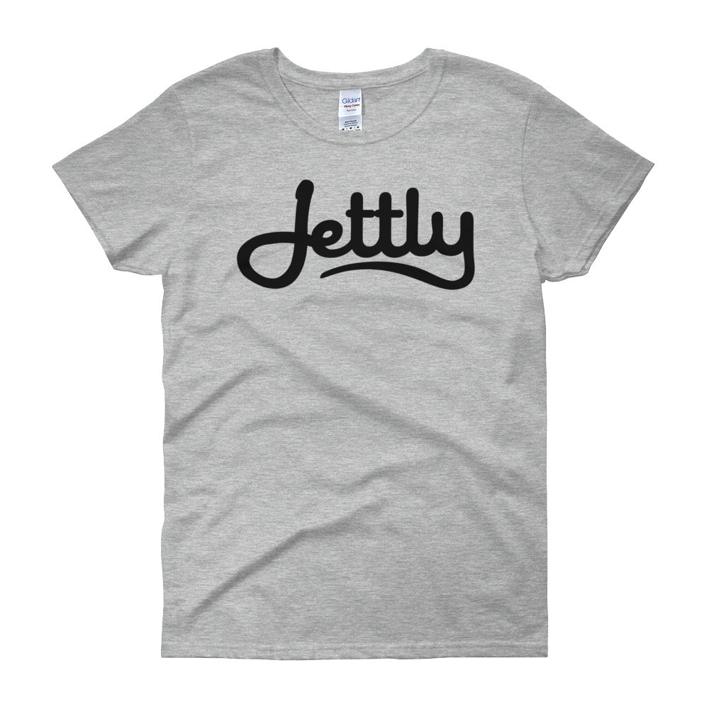 Sport Grey Gildan 5000L Ladies Heavy Cotton Short Sleeve Jettly T-Shirt