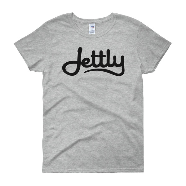 Sport Grey Gildan 5000L Ladies Heavy Cotton Short Sleeve Jettly T-Shirt