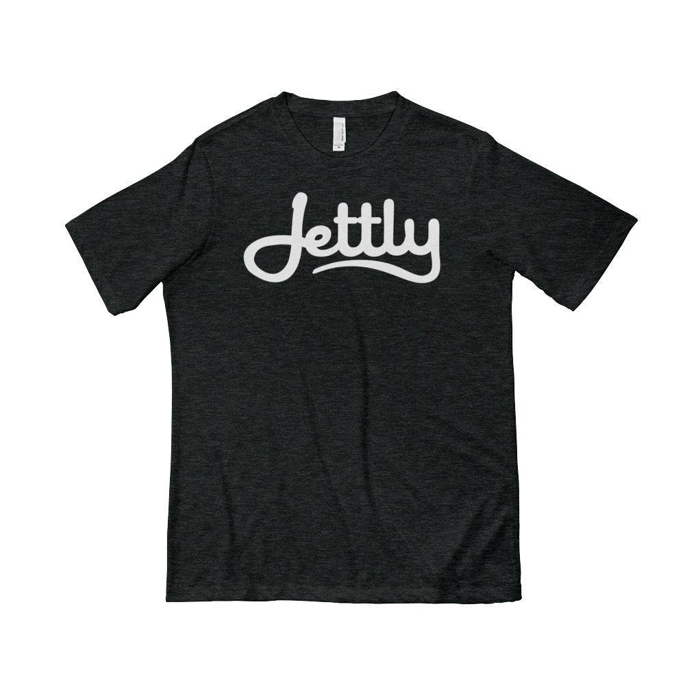Black Next Level 6200 Poly/Cotton Jettly T-Shirt