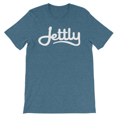 Heather Deep Teal Unisex short sleeve Jettly t-shirt