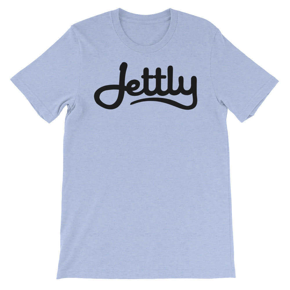 Heather Blue Unisex short sleeve Jettly t-shirt