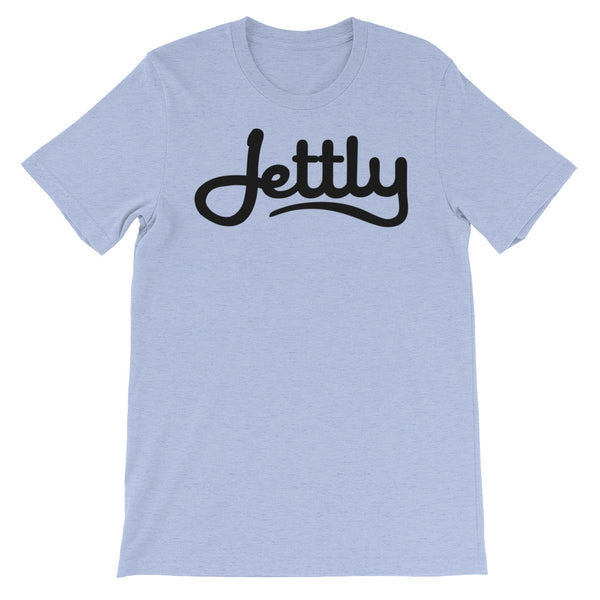 Heather Blue Unisex short sleeve Jettly t-shirt