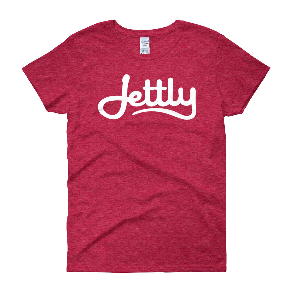 Antique Cherry Red Gildan 5000L Ladies Heavy Cotton Short Sleeve Jettly T-Shirt