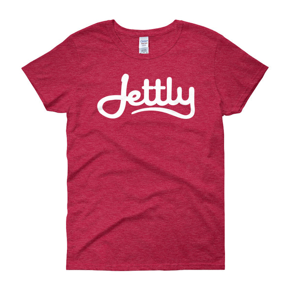Antique Cherry Red Gildan 5000L Ladies Heavy Cotton Short Sleeve Jettly T-Shirt