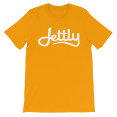 Gold unisex short sleeve Jettly t-shirt