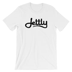 White Unisex short sleeve Jettly t-shirt