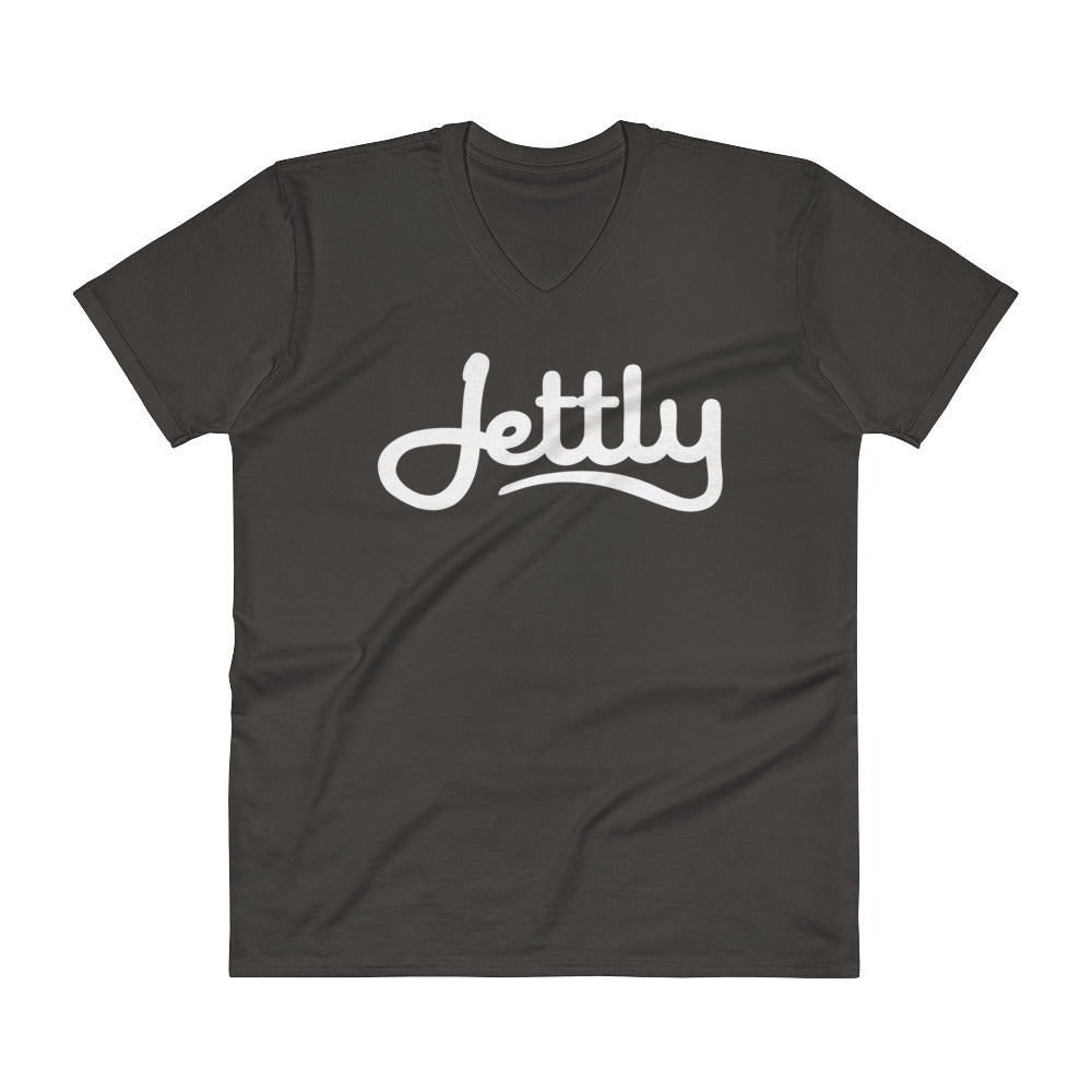 Smoke Anvil 982 Lightweight Fashion V-Neck Jettly T-Shirt with Tear Away Label