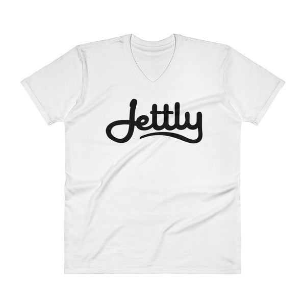 White Anvil 982 Lightweight Fashion V-Neck Jettly T-Shirt with Tear Away Label