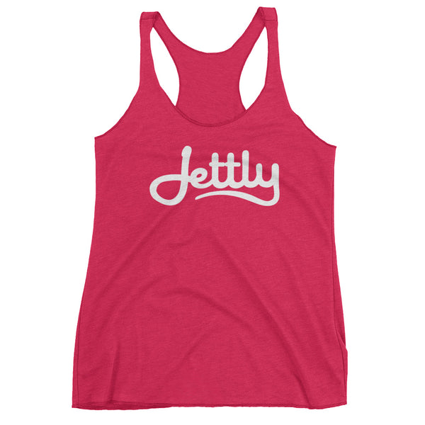 Vintage Shocking Pink Next Level 6733 Women's Jettly tank top