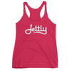 Vintage Shocking Pink Next Level 6733 Women's Jettly tank top