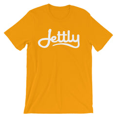 Gold unisex short sleeve Jettly t-shirt