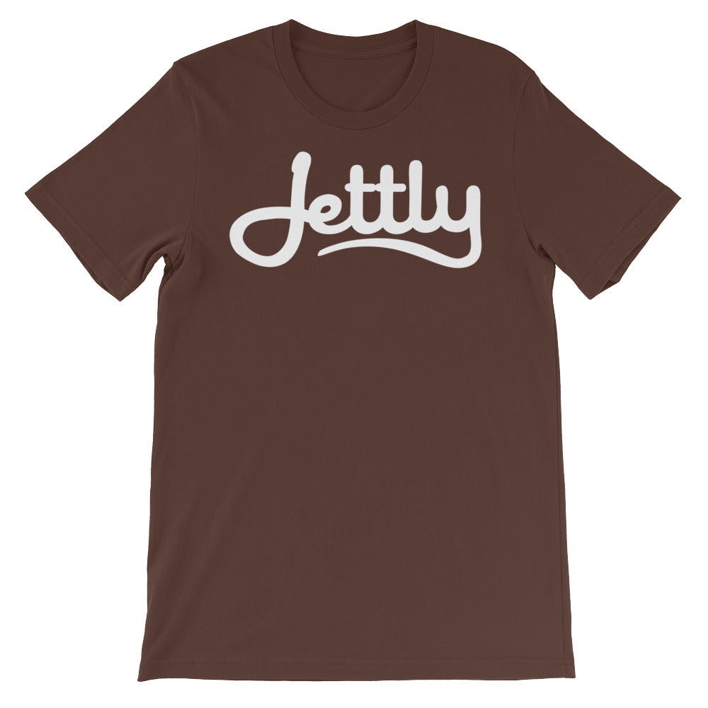 Brown Unisex short sleeve Jettly t-shirt
