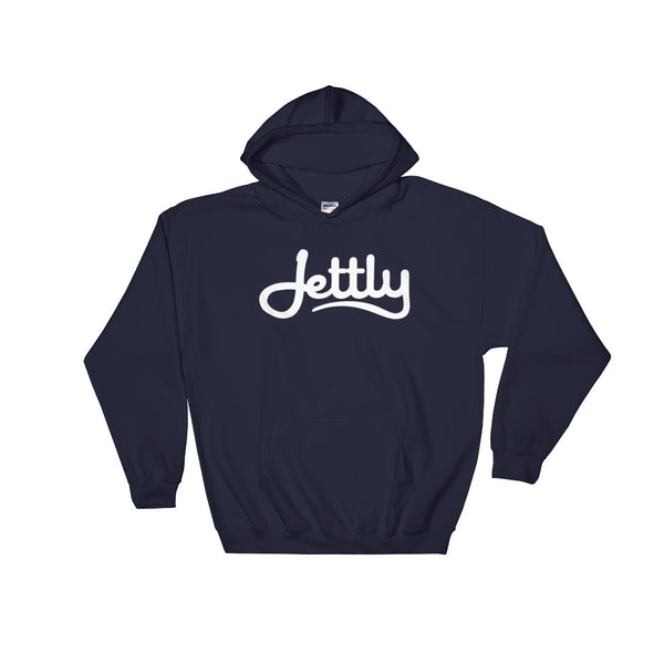 Navy Gildan 18500 Heavy Blend Hooded Jettly Sweatshirt