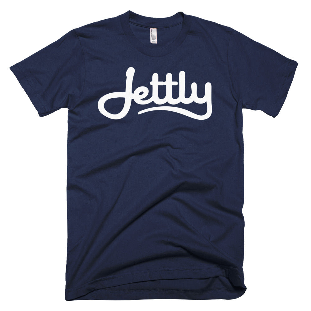 Navy Short sleeve men's Jettly t-shirt