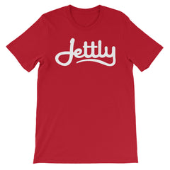 Red Unisex short sleeve Jettly t-shirt