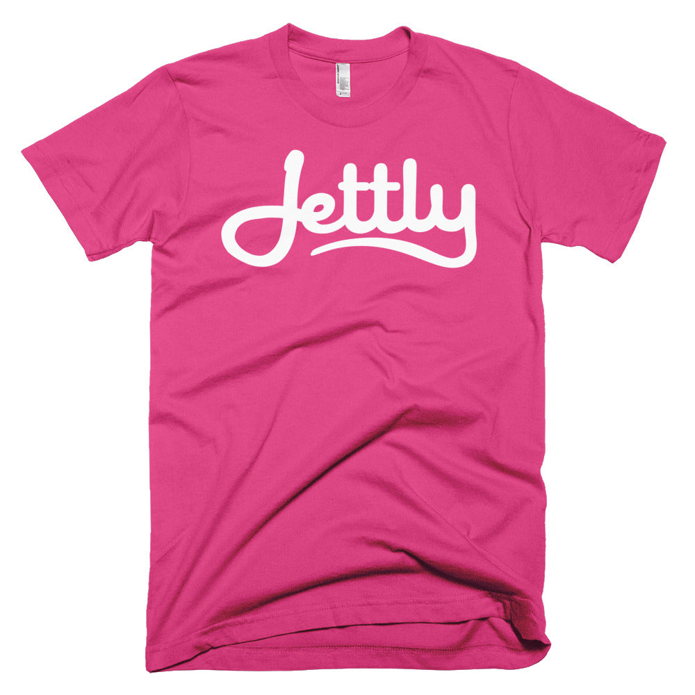 Fuchsia Short sleeve men's Jettly t-shirt
