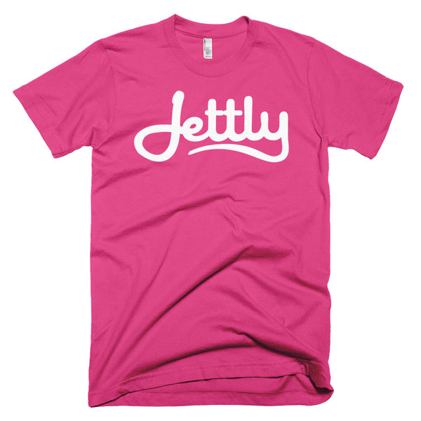 Fuchsia Short sleeve men's Jettly t-shirt