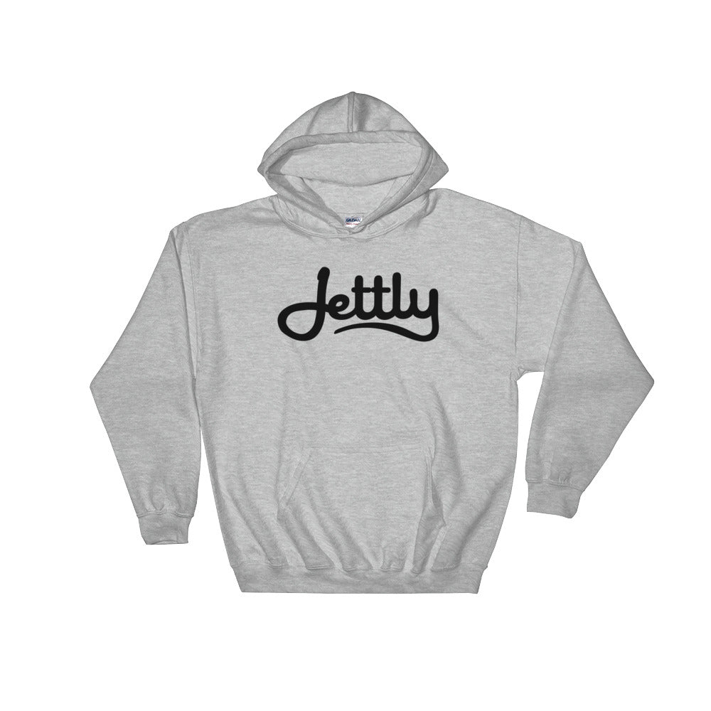 Sport Grey Gildan 18500 Heavy Blend Hooded Jettly Sweatshirt