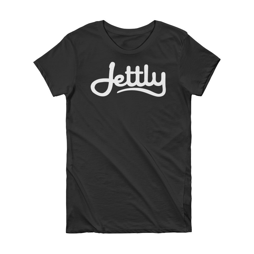 Black Alternative 1072 Short Sleeve Women Jettly T-Shirt