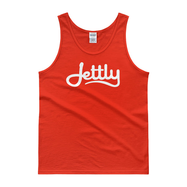 Orange Gildan 2200 Ultra Cotton Jetty Tank Top
