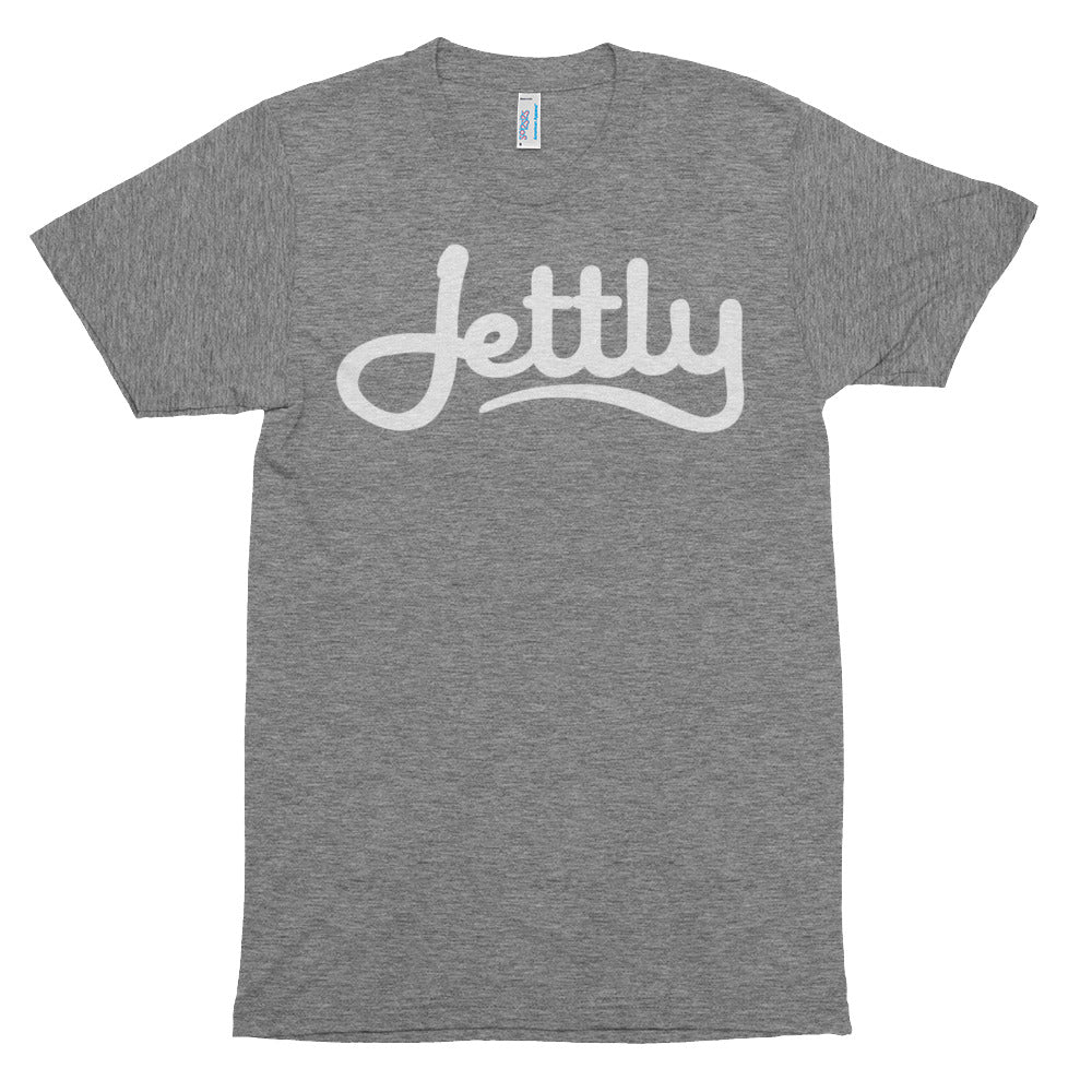 Athletic Grey American Apparel TR401 Unisex Tri-Blend Short Sleeve Jettly Track Shirt