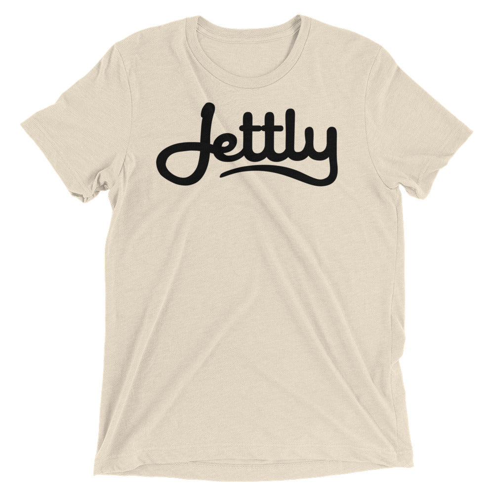 Oatmeal Triblend Short sleeve Jettly t-shirt
