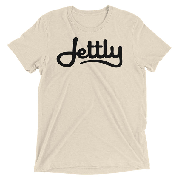 Oatmeal Triblend Short sleeve Jettly t-shirt