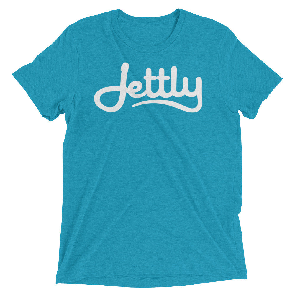 Aqua Triblend Short sleeve Jettly t-shirt