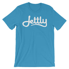 Ocean Blue Unisex short sleeve Jettly t-shirt