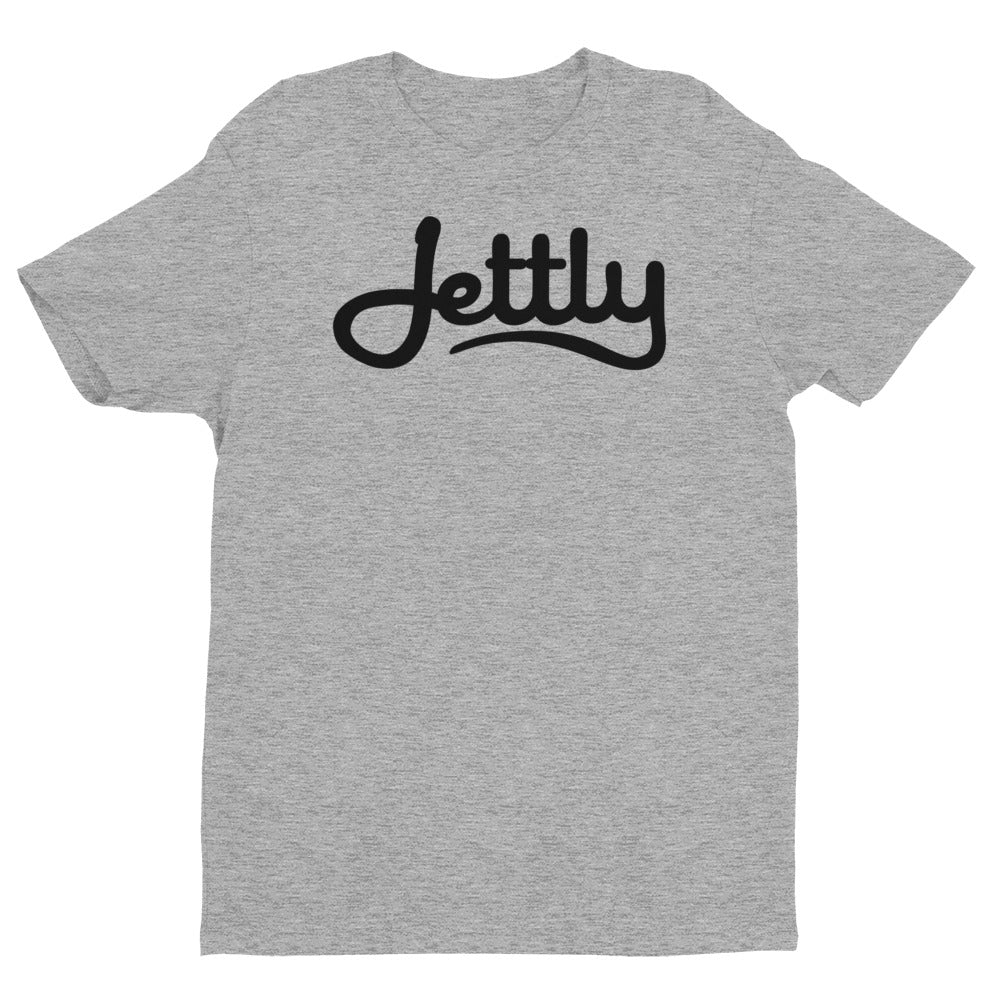 Heather Grey Short sleeve men's Jettly t-shirt