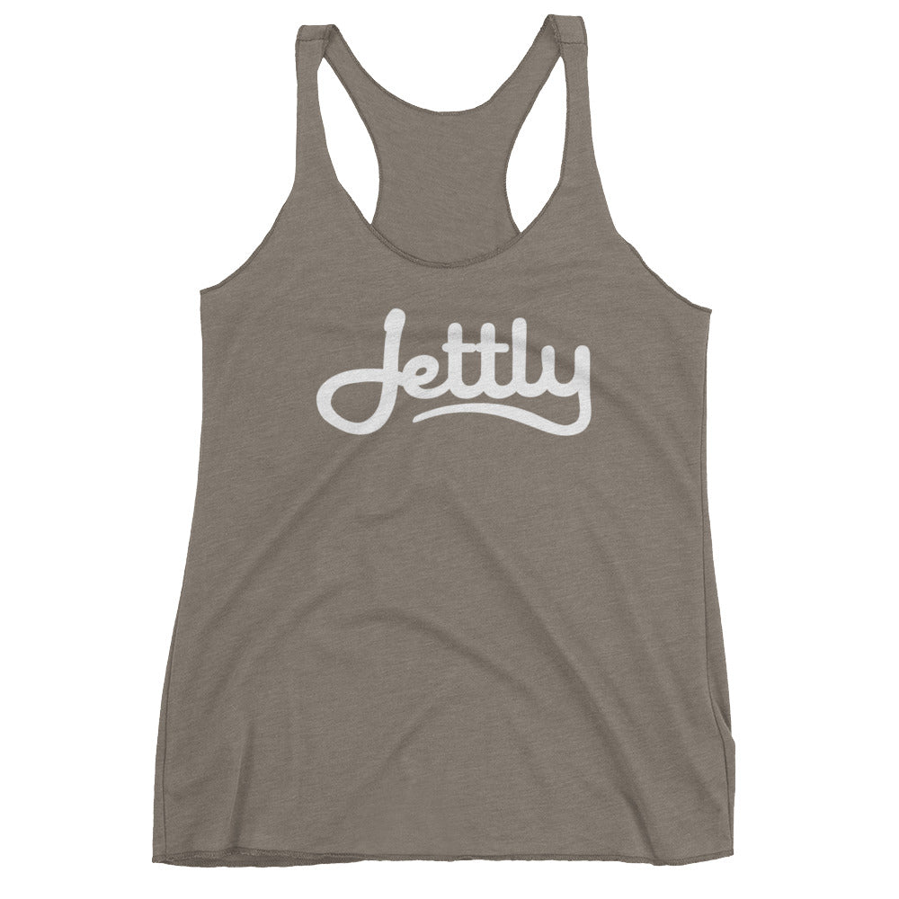 Venetian Grey Next Level 6733 Women's Jettly tank top