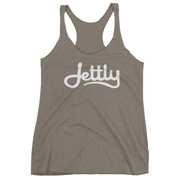 Venetian Grey Next Level 6733 Women's Jettly tank top