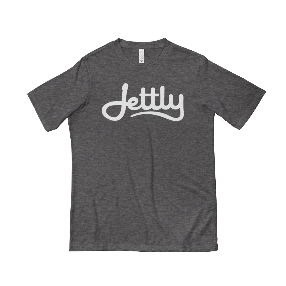 Charcoal Black Next Level 6200 Poly/Cotton Jettly T-Shirt
