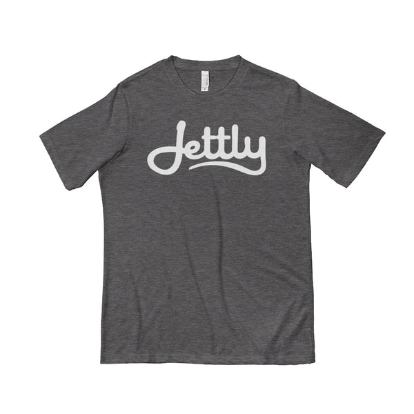 Charcoal Black Next Level 6200 Poly/Cotton Jettly T-Shirt