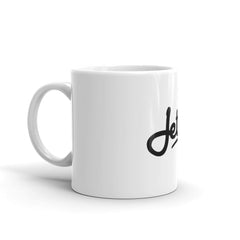 11oz White Glossy Jettly Mug