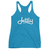 Vintage Turquoise Next Level 6733 Women's Jettly tank top