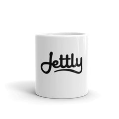 11oz White Glossy Jettly Mug Made in the USA