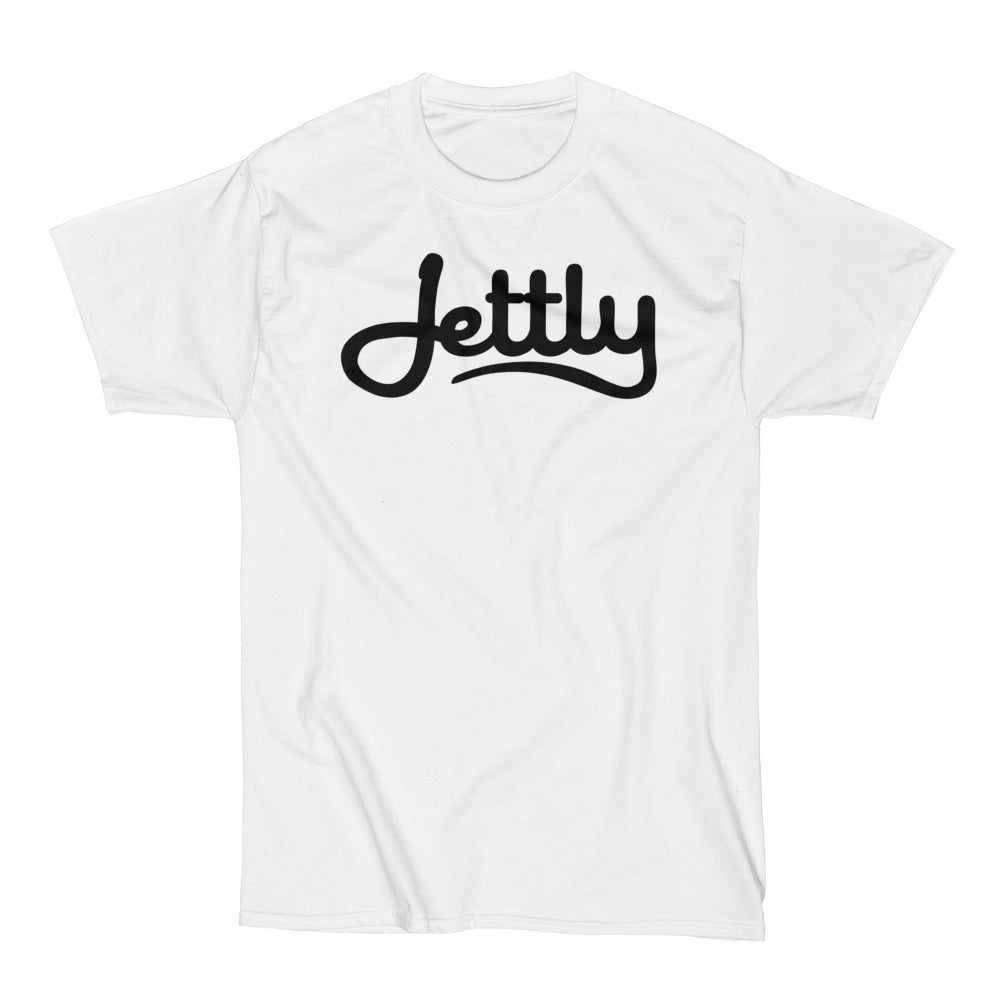 White Jettly Hanes 5180 Beefy-T