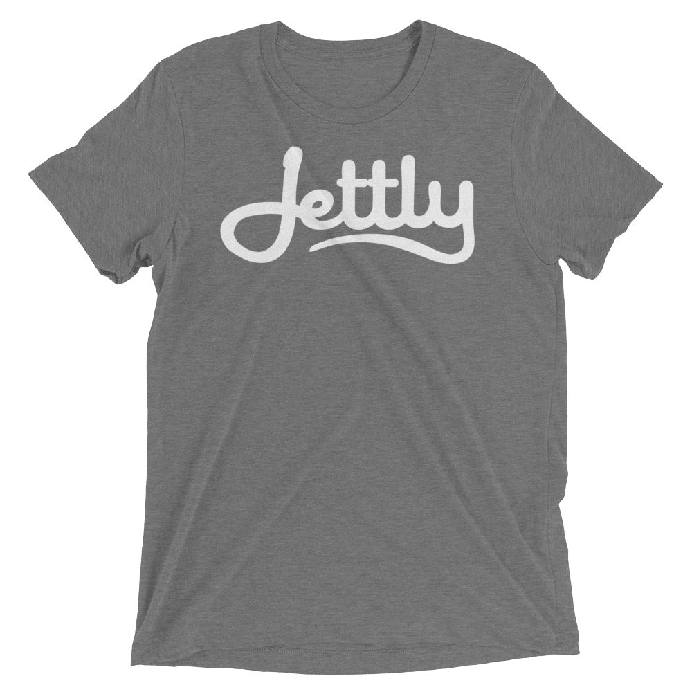 Grey Triblend Short sleeve Jettly t-shirt