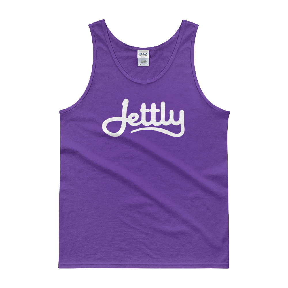 Purple Gildan 2200 Ultra Cotton Jetty Tank Top