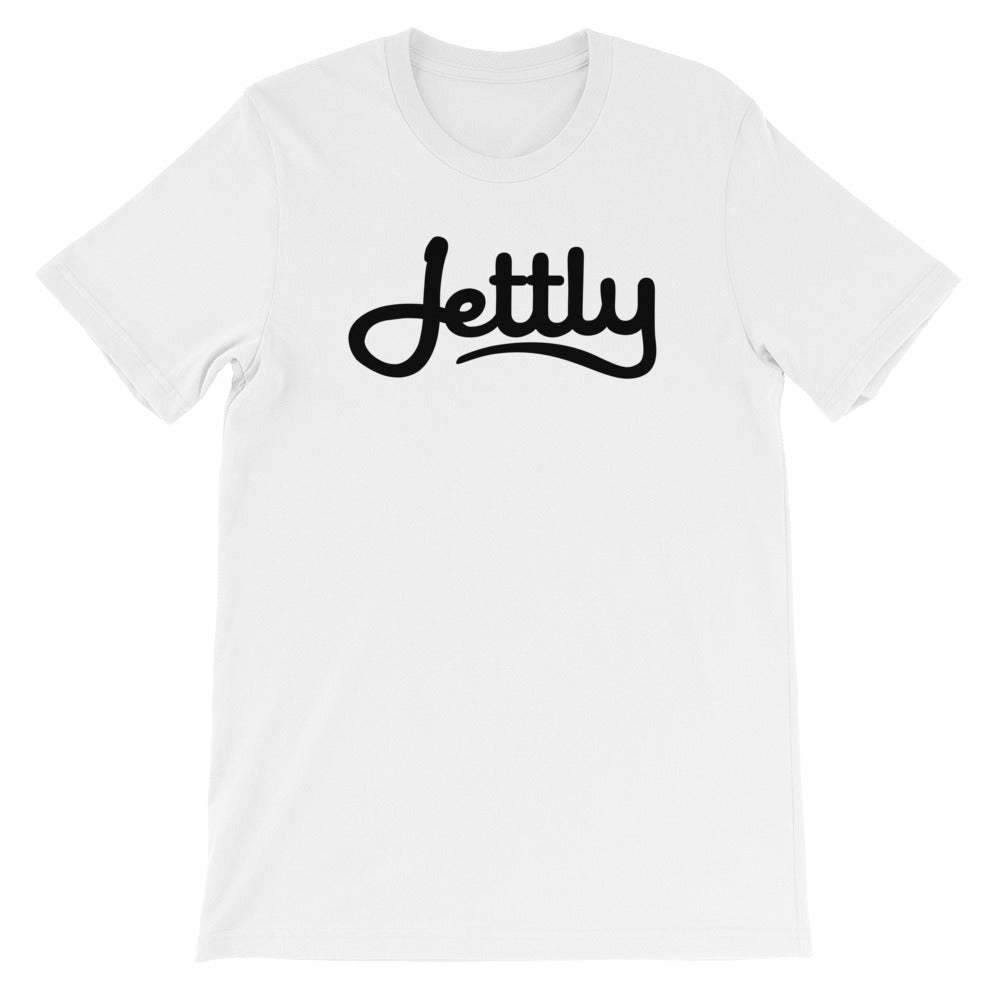 White Unisex short sleeve Jettly t-shirt