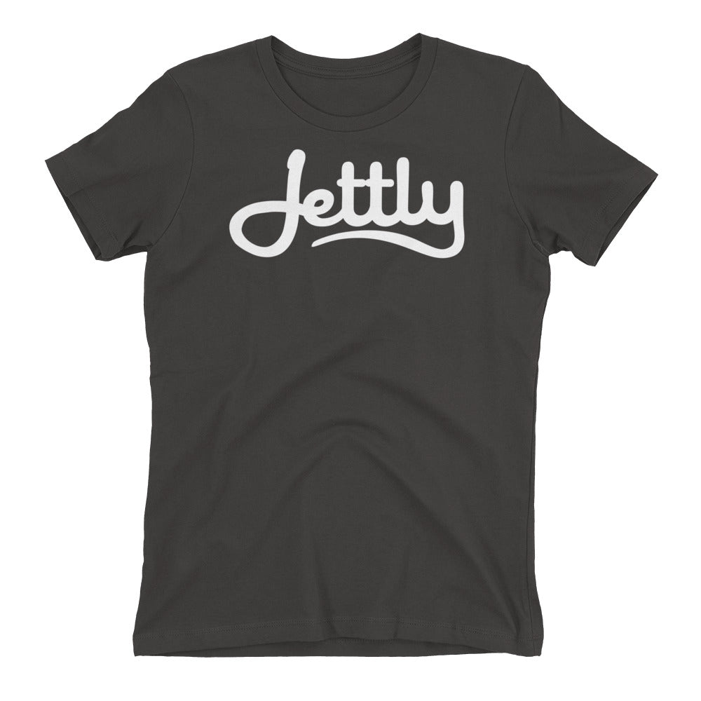Heavy Metal Next Level 3900 Ladies' The Boyfriend Jettly Tee with Tear Away Label