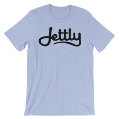 Heather Blue Unisex short sleeve Jettly t-shirt