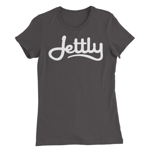 Asphalt Bella + Canvas 6004 Women’s Slim Fit Jettly T-Shirt