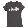 Asphalt Bella + Canvas 6004 Women’s Slim Fit Jettly T-Shirt
