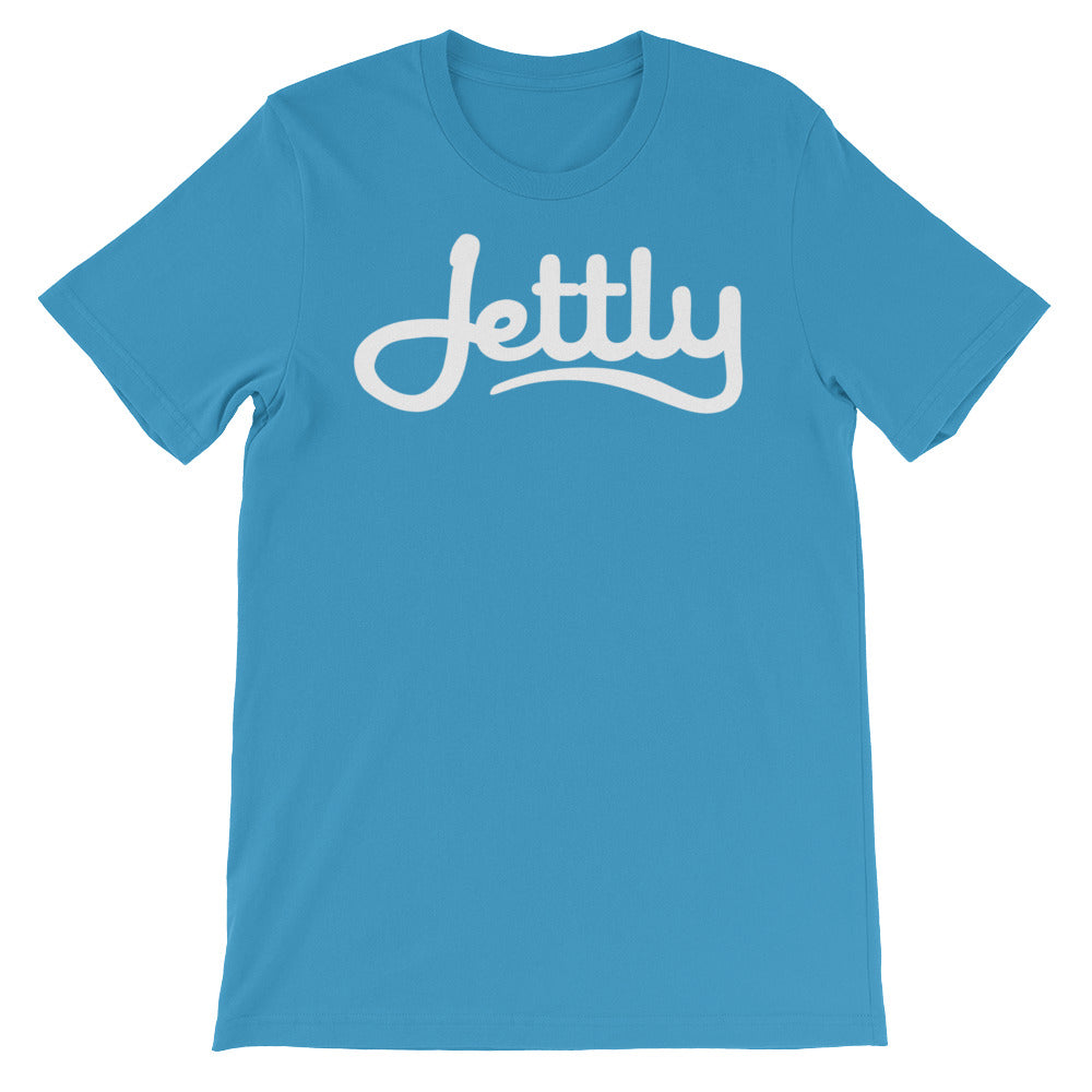 Ocean Blue Unisex short sleeve Jettly t-shirt