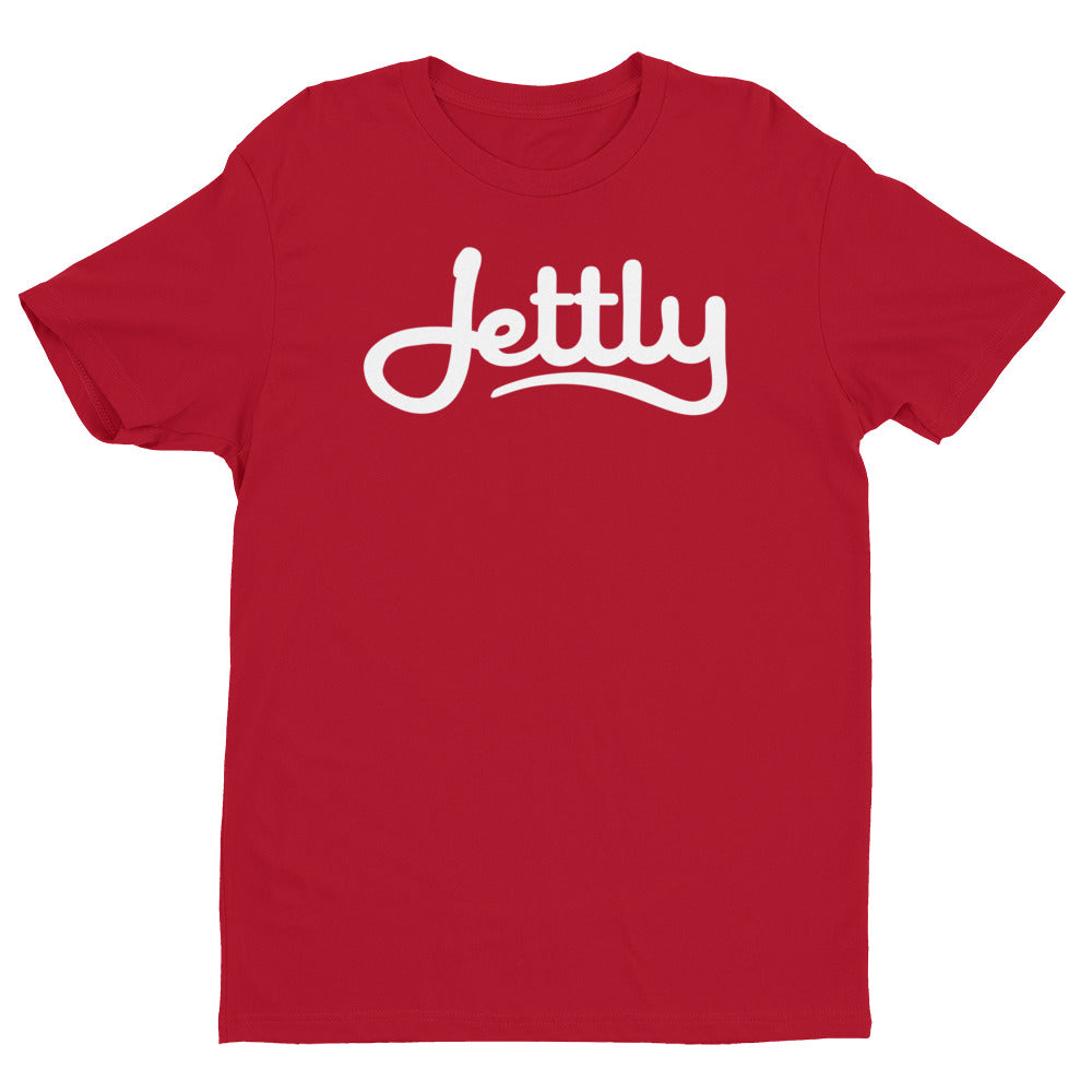 Red Short sleeve men's Jettly t-shirt