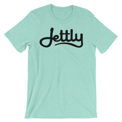 Heather Mint Unisex short sleeve Jettly t-shirt